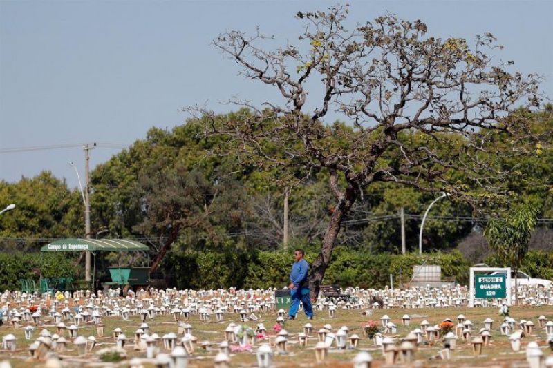 Brasil supera las 500.000 muertes por Covid-19