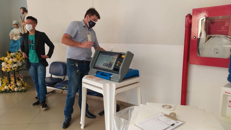 Habilitan maquina para Voto ElectrÃ³nico en la Municipalidad