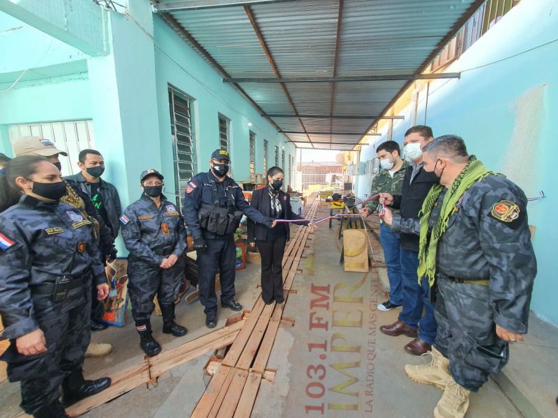 Habilitan taller de carpinterÃ­a en la PenitenciarÃ­a Regional 