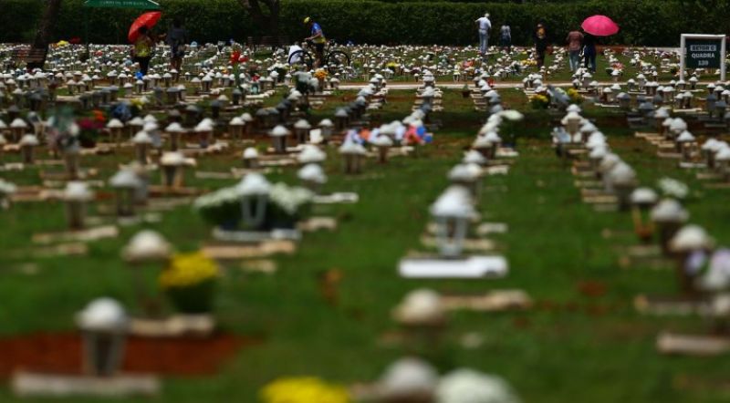 Brasil rompe su rÃ©cord diario al registrar mÃ¡s de 4.000 muertes por COVID-19