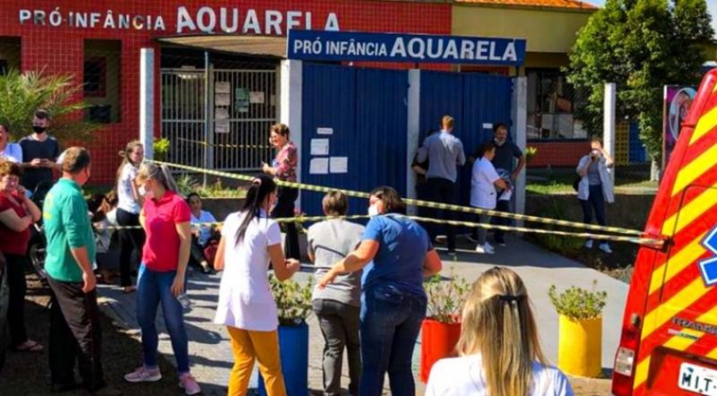 Un joven invade guarderÃ­a en Brasil, mata a 5 personas e intenta suicidarse