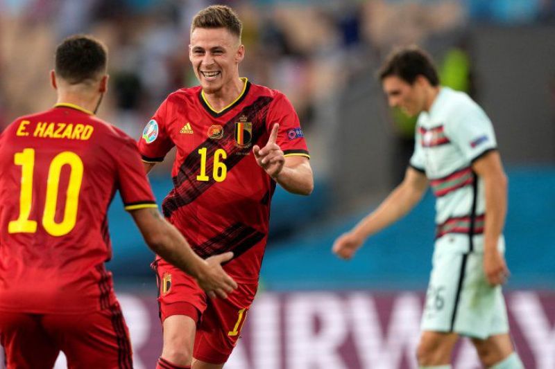 Bélgica elimina al campeón Portugal y va decido al título