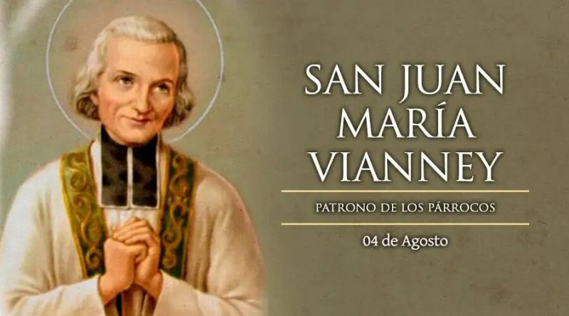 Hoy es fiesta de San Juan María Vianney, el Cura de Ars, patrono de los párrocos