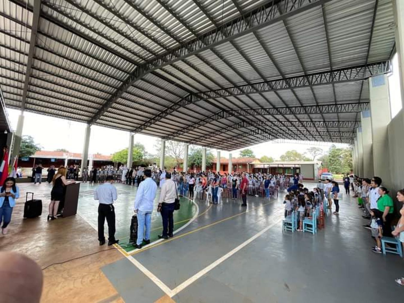 Municipalidad inauguró obras en escuela básica N° 6.186 “Nuestra Señora del Rosario”