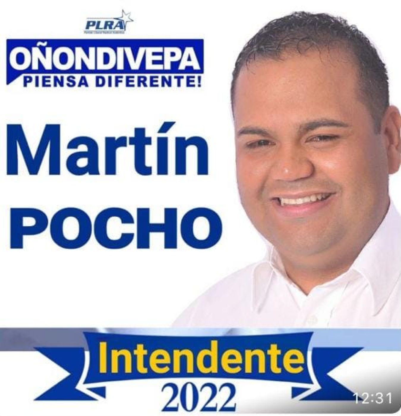 Martín “Pocho” confirma que se lanzará para la intendencia municipal