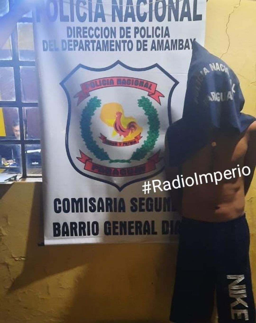 Brasileño fue detenido por la policía y recuperaron objetos hurtados