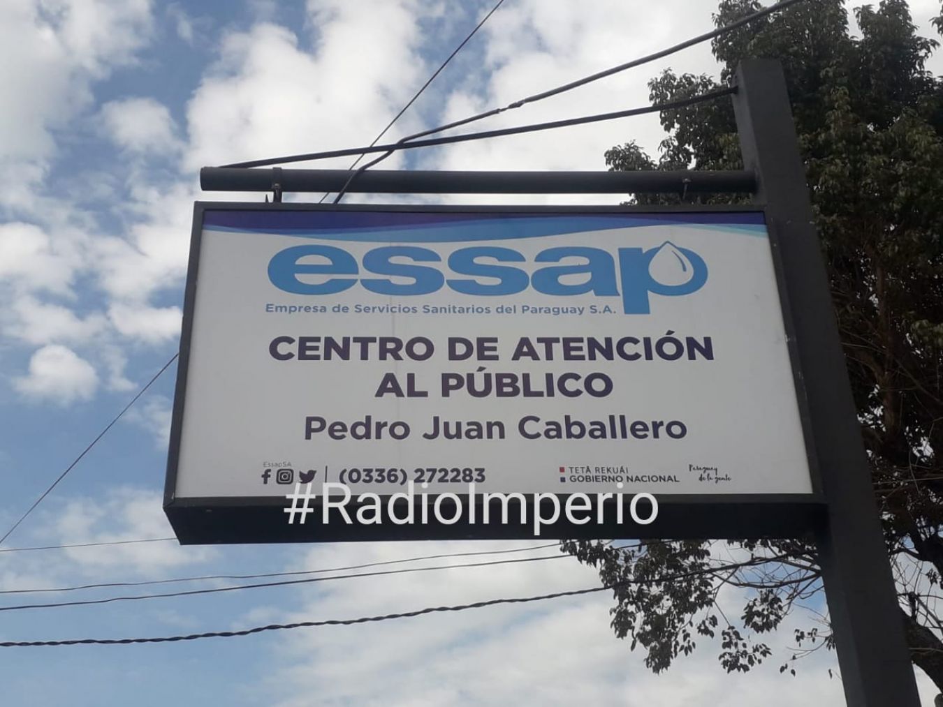 Essap anuncia trabajos de reparación de tubería en un trayecto del barrio Guaraní