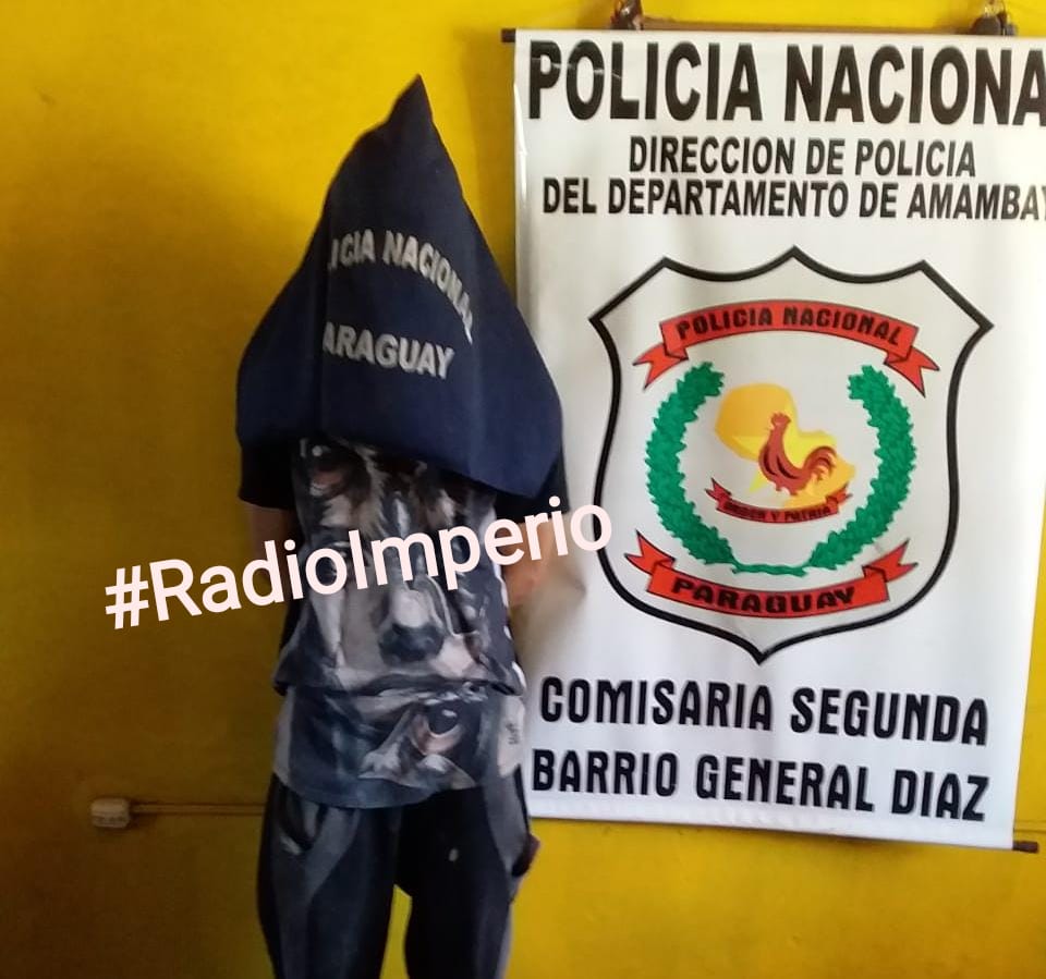 Policía Nacional detuvo a supuesto autor de robo domiciliario en el barrio San Blas