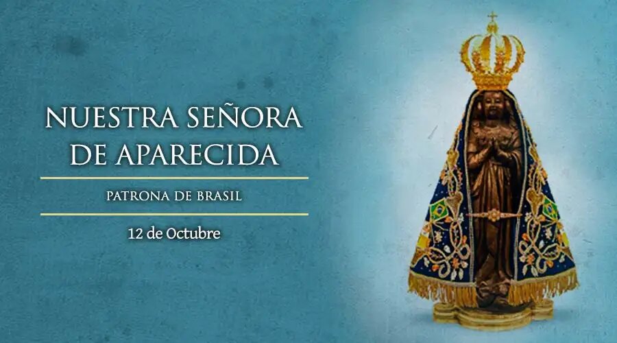 Hoy se celebra a Nuestra Señora Aparecida, patrona de Brasil