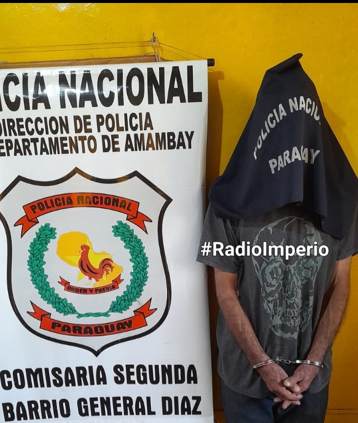 Brasileño detenido por robar motocicleta a funcionaria del Comité Liberal