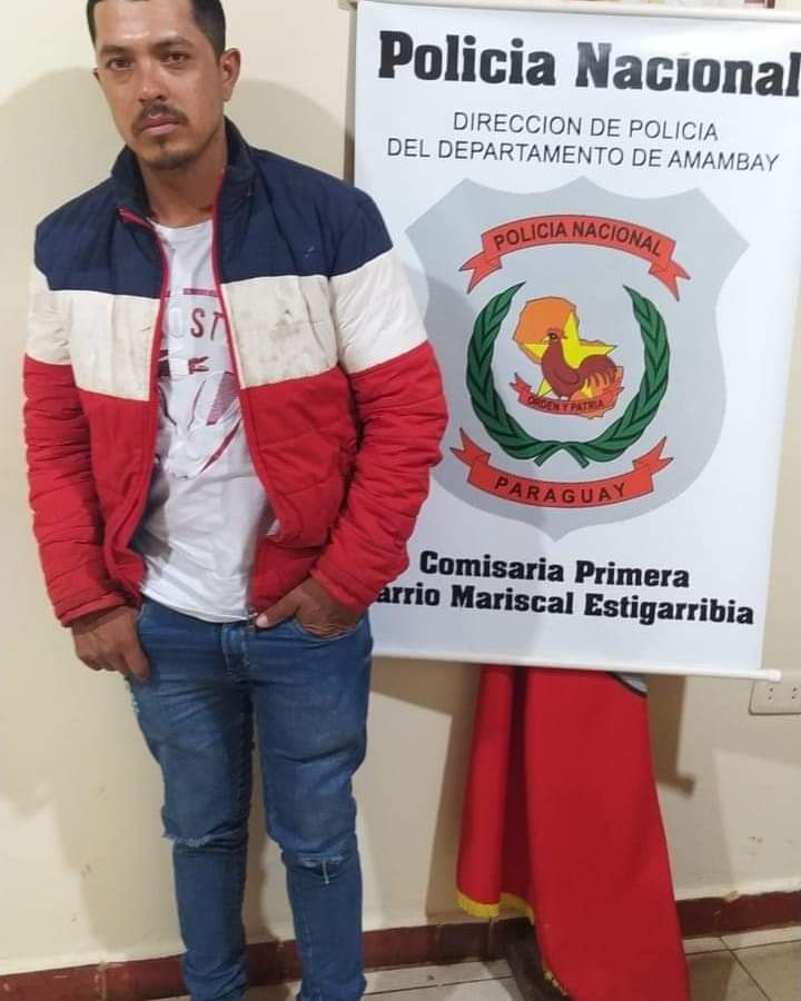 Joven buscado por asesinato en Yby Yaú fue detenido en el barrio Mariscal Estigarribia